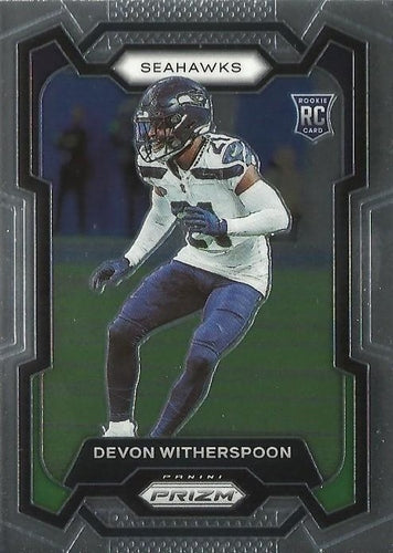 #389 Devon Witherspoon - Seattle Seahawks - 2023 Panini Prizm Football