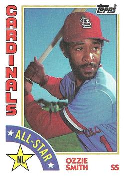 #389 Ozzie Smith - St. Louis Cardinals - 1984 Topps Baseball