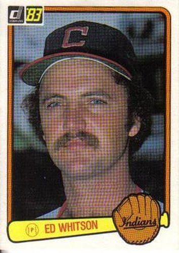 #389 Ed Whitson - Cleveland Indians - 1983 Donruss Baseball