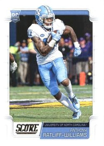 #389 Anthony Ratliff-Williams - North Carolina Tar Heels - 2019 Score Football