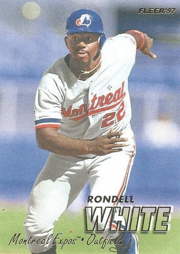 #389 Rondell White - Montreal Expos - 1997 Fleer Baseball