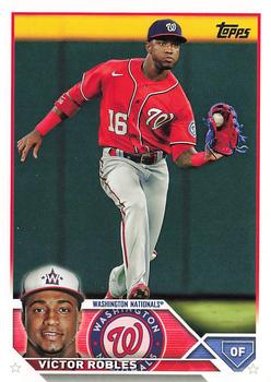 #389 Victor Robles - Washington Nationals - 2023 Topps Baseball
