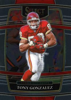 #38 Tony Gonzalez - Kansas City Chiefs - 2021 Panini Select Football