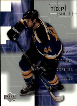 #38 Chris Pronger - St. Louis Blues - 2001-02 Upper Deck Top Shelf Hockey
