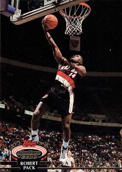 #38 Robert Pack - Portland Trail Blazers - 1992-93 Stadium Club Basketball