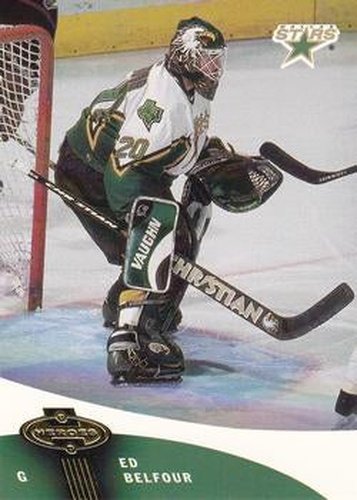 #38 Ed Belfour - Dallas Stars - 2000-01 Upper Deck Heroes Hockey