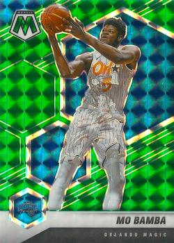 #38 Mo Bamba - Orlando Magic - 2020-21 Panini Mosaic - Mosaic Green Basketball