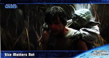 #38 Size Matters Not - 1997 Topps Widevision Star Wars Trilogy