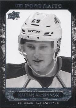 #P-38 Nathan MacKinnon - Colorado Avalanche - 2014-15 Upper Deck - UD Portraits Hockey