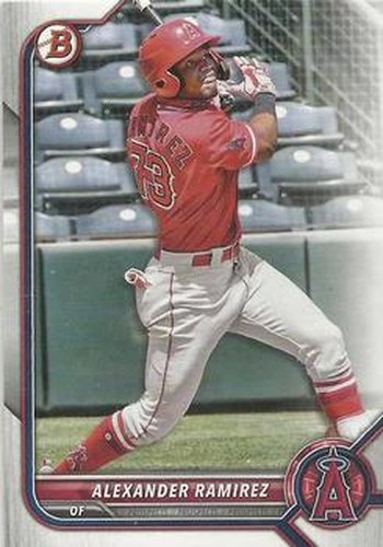 #BP-38 Alexander Ramirez - Los Angeles Angels - 2022 Bowman - Prospects Baseball