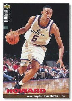 #38 Juwan Howard - Washington Bullets - 1995-96 Collector's Choice Basketball