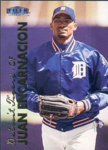 #38 Juan Encarnacion - Detroit Tigers - 1999 Fleer Tradition Baseball