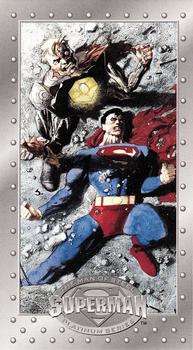 #38 Metallo / Superman - 1994 SkyBox Superman Man of Steel Platinum Series