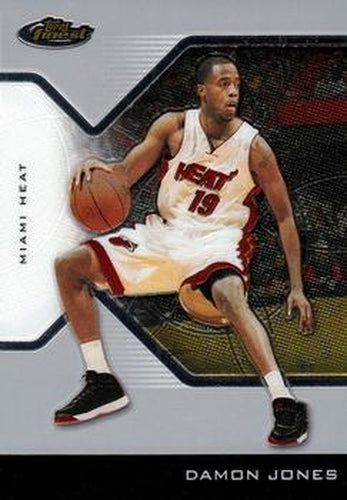 #38 Damon Jones - Miami Heat - 2004-05 Finest Basketball