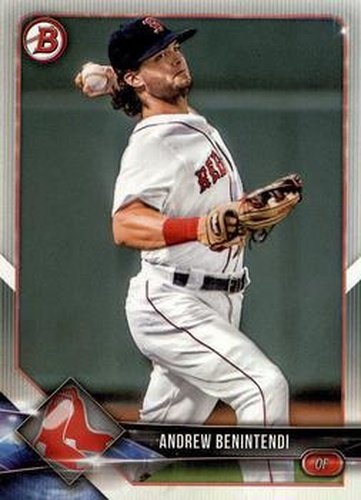 #38 Andrew Benintendi - Boston Red Sox - 2018 Bowman Baseball