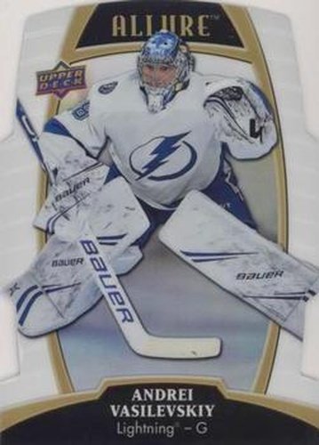 #38 Andrei Vasilevskiy - Tampa Bay Lightning - 2019-20 Upper Deck Allure - White Rainbow Hockey
