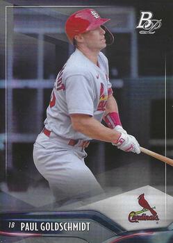 #38 Paul Goldschmidt - St. Louis Cardinals - 2021 Bowman Platinum Baseball