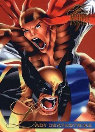 #38 Lady Deathstrike - 1995 Flair Marvel Annual