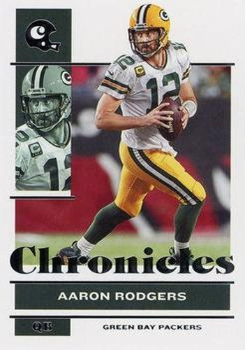 #38 Aaron Rodgers - Green Bay Packers - 2021 Panini Chronicles Football