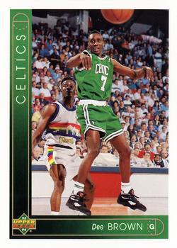 #38 Dee Brown - Boston Celtics - 1993-94 Upper Deck Basketball