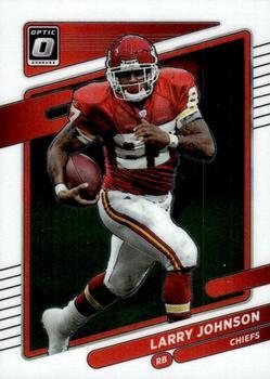 #38 Larry Johnson - Kansas City Chiefs - 2021 Donruss Optic Football