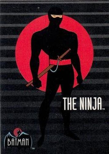 #38 The Ninja - 1993 Topps Batman The Animated Series