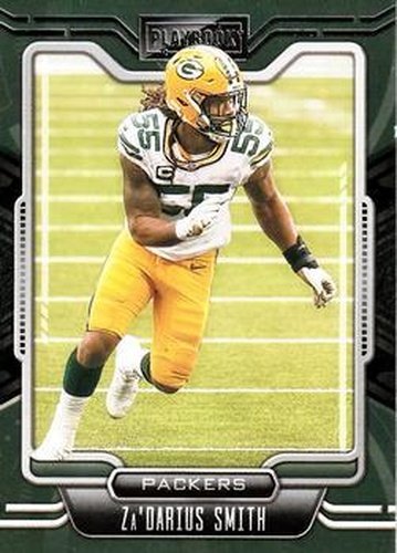 #38 Za'Darius Smith - Green Bay Packers - 2021 Panini Playbook Football