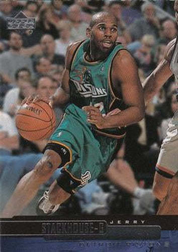 #38 Jerry Stackhouse - Detroit Pistons - 1999-00 Upper Deck Basketball