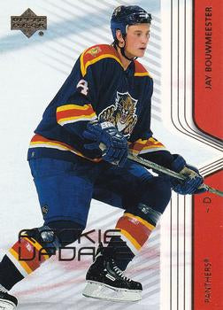 #38 Jay Bouwmeester - Florida Panthers - 2003-04 Upper Deck Rookie Update Hockey
