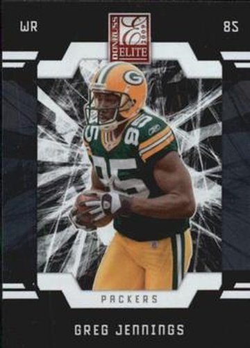 #38 Greg Jennings - Green Bay Packers - 2009 Donruss Elite Football
