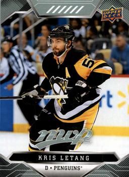 #38 Kris Letang - Pittsburgh Penguins - 2019-20 Upper Deck MVP Hockey