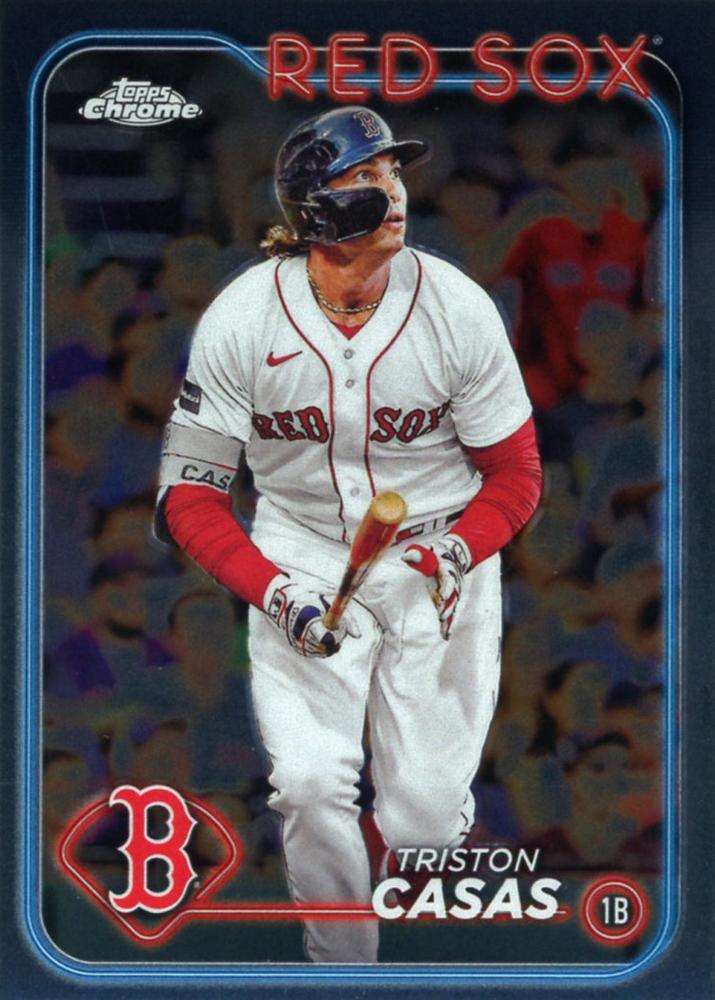 #38 Triston Casas - Boston Red Sox - 2024 Topps Chrome Baseball