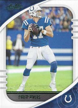 #38 Philip Rivers - Indianapolis Colts - 2020 Panini Absolute - Green Football