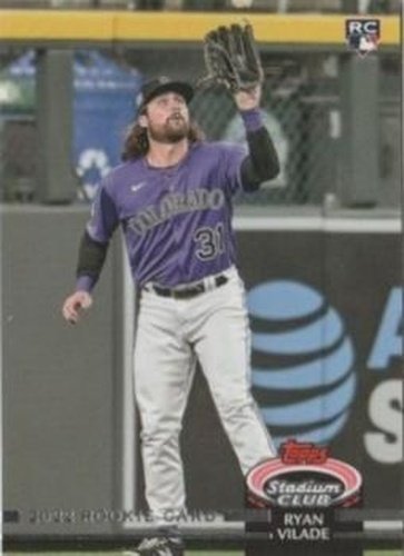 #38b Ryan Vilade - Colorado Rockies - 2022 Stadium Club Baseball