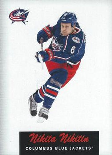 #390 Nikita Nikitin - Columbus Blue Jackets - 2012-13 O-Pee-Chee - Retro Hockey