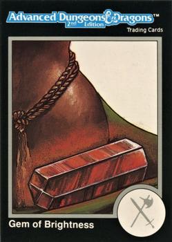 #390 Gem of Brightness - 1991 TSR Advanced Dungeons & Dragons - Silver