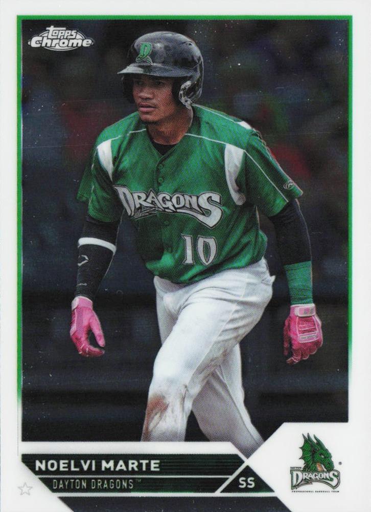 #PDC-78 Noelvi Marte - Dayton Dragons - 2023 Topps Pro Debut - Chrome Baseball
