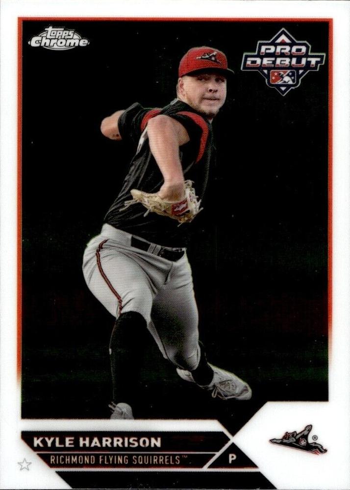 #PDC-178 Kyle Harrison - Richmond Flying Squirrels - 2023 Topps Pro Debut - Chrome Baseball