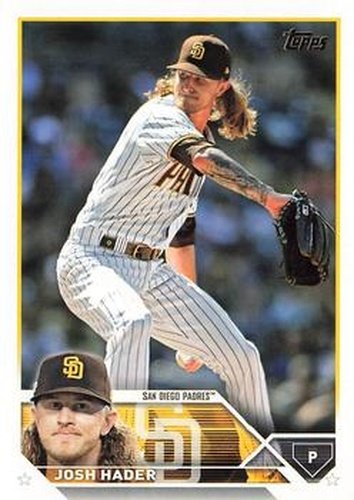 #392 Josh Hader - San Diego Padres - 2023 Topps Baseball