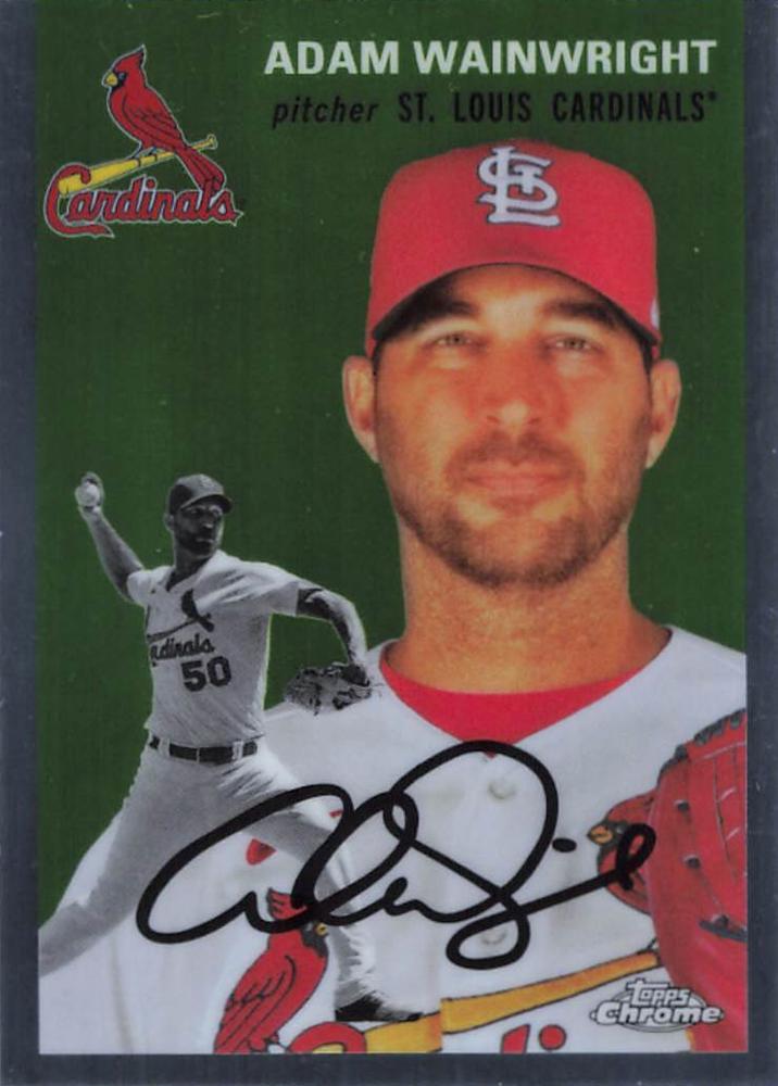 #392 Adam Wainwright - St. Louis Cardinals - 2023 Topps Chrome Platinum Anniversary Baseball