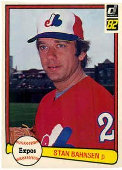 #392 Stan Bahnsen - Montreal Expos - 1982 Donruss Baseball