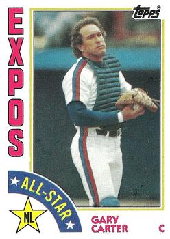 #393 Gary Carter - Montreal Expos - 1984 Topps Baseball