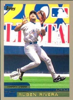 #394 Ruben Rivera - San Diego Padres - 2000 Topps Baseball