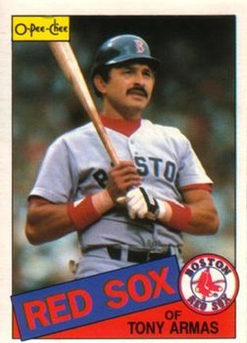 #394 Tony Armas - Boston Red Sox - 1985 O-Pee-Chee Baseball