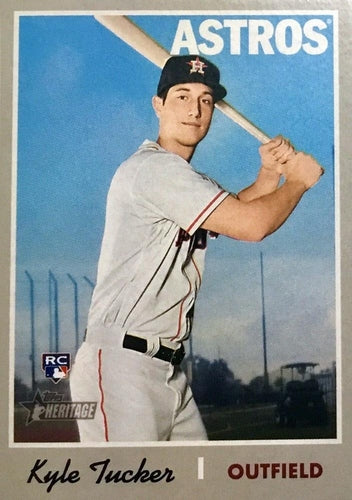#394b Kyle Tucker - Houston Astros - 2019 Topps Heritage Baseball