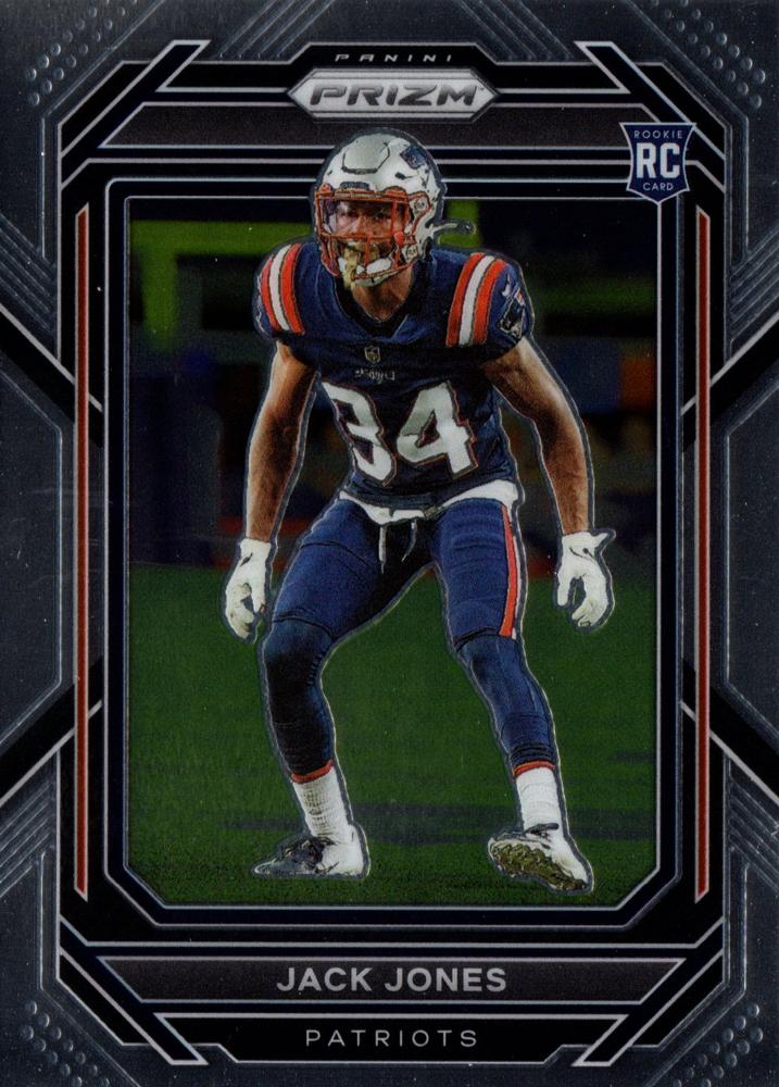 #395 Jack Jones - New England Patriots - 2022 Panini Prizm Football