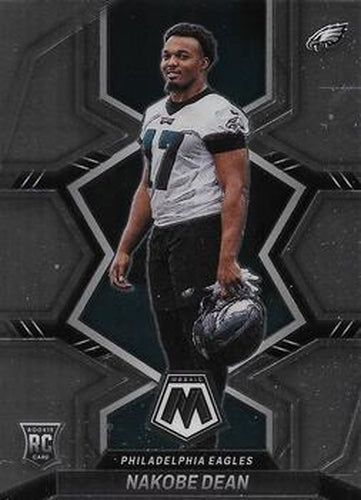 #395 Nakobe Dean - Philadelphia Eagles - 2022 Panini Mosaic Football