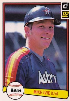 #396 Mike Ivie - Houston Astros - 1982 Donruss Baseball
