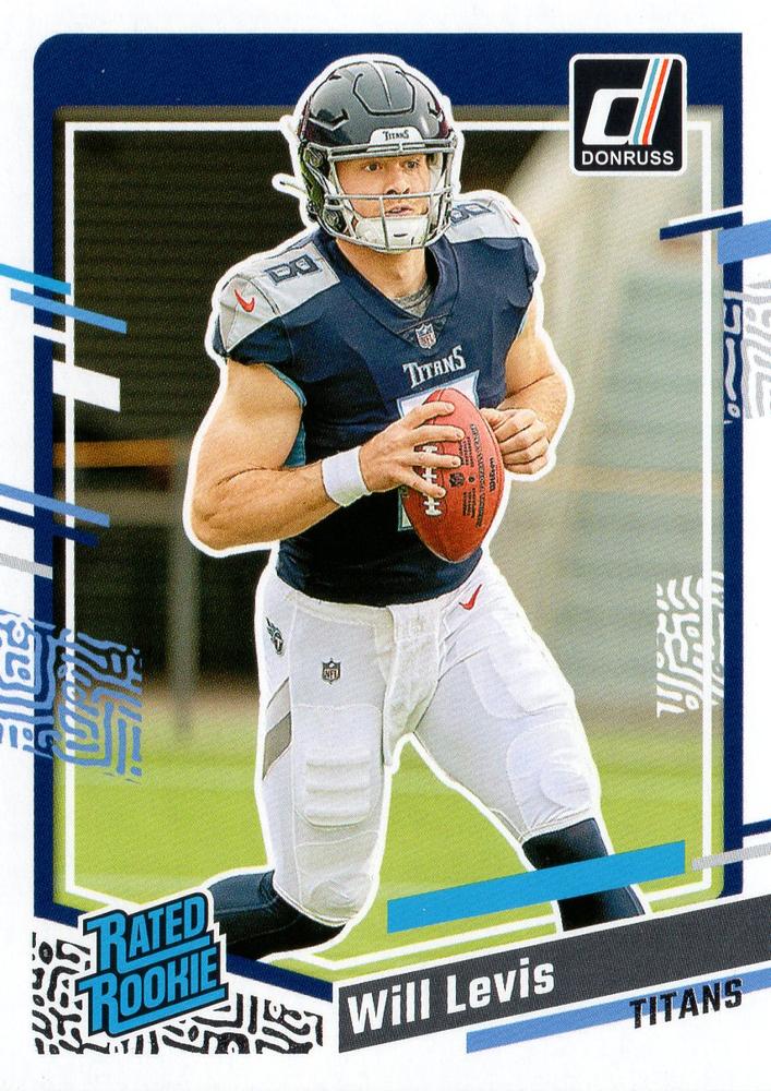 #397 Will Levis - Tennessee Titans - 2023 Donruss Football