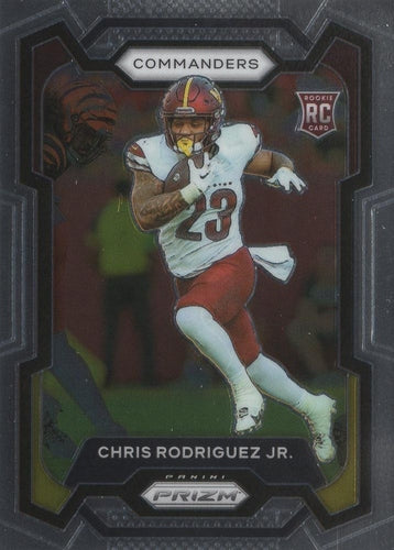 #398 Chris Rodriguez Jr. - Washington Commanders - 2023 Panini Prizm Football